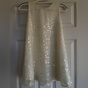 Cat & Jack Sleeveless Sequin Dress, Size 7/8